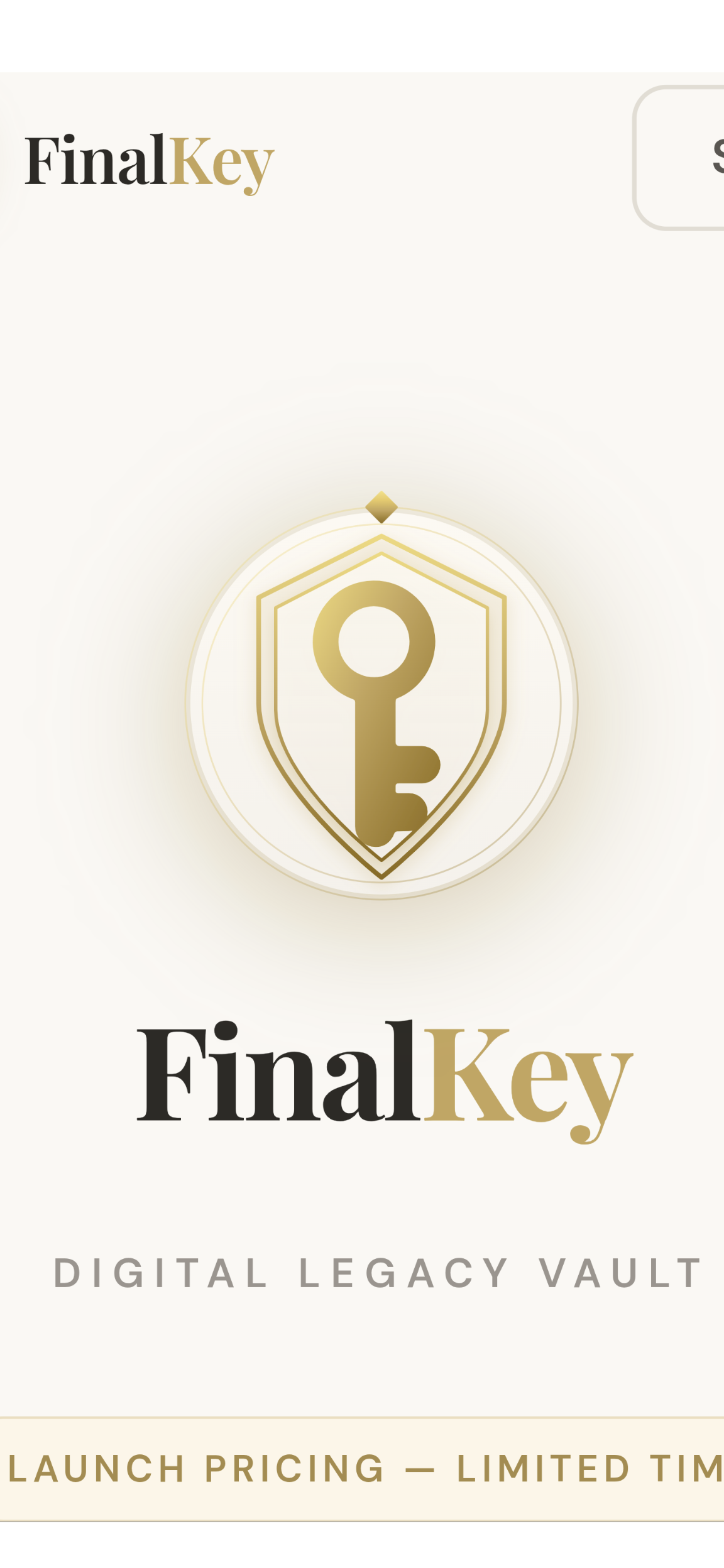 FinalKey Legacy Vault